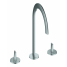 Смеситель для раковины GROHE Atrio Icon 3D двухвентильный на 3 отверстия, нержавеющая сталь 