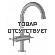 Смеситель для раковины GROHE Atrio двухвентильный, суперсталь 