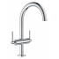 Смеситель для раковины GROHE Atrio двухвентильный, хром 