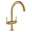 Смеситель для раковины GROHE Atrio двухвентильный, холодный рассвет глянец 