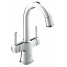Смеситель для раковины GROHE Grandera с донным клапаном и поворотным изливом, хром 