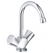Смеситель для раковины GROHE Costa S на 1 отверстие, с цепочкой, хром 