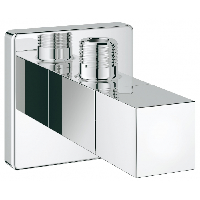Вентиль угловой GROHE Cube 1/2″-3/8″ для подключения смесителей, хром 