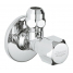 Вентиль угловой GROHE 1/2″-3/8″ для подключения смесителей, хром 