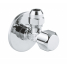 Угловой вентиль GROHE с металлической розеткой и уплотнительным кольцом, 1/2&quot;*3/8&quot;, хром 