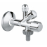 Вентиль угловой GROHE комбинированный 1/2″-3/8″ для подключения смесителей, хром 