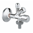 Вентиль угловой GROHE комбинированный 1/2″-3/8″ для подключения смесителей, хром 