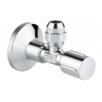 Вентиль угловой GROHE 1/2″-3/8″ для подключения смесителей, хром 