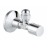 Вентиль угловой GROHE 1/2″-3/8″ для подключения смесителей, хром 