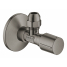 Вентиль угловой GROHE 1/2 дюйма-3/8 дюйма, 1 шт, темный графит, матовый 