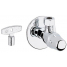 Вентиль угловой 1/2 дюйма GROHE Atlanta, хром 