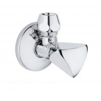 Вентиль угловой GROHE 1/2 дюйма для подключения смесителей, хром 