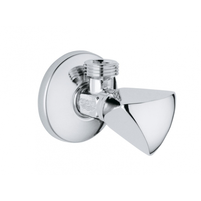 Вентиль угловой GROHE 1/2″-1/2″ для подключения смесителей, хром 