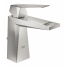 Смеситель для раковины GROHE Allure Brilliant, гладкий корпус, суперсталь 