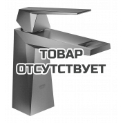 Смеситель для раковины GROHE Allure Brilliant, гладкий корпус, темный графит матовый 