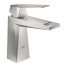Смеситель для раковины GROHE Allure Brilliant, гладкий корпус, суперсталь 