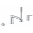 Смеситель для ванны GROHE Eurostyle Cosmopolitan на 4 отверстия, на край ванны, хром 