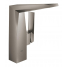 Смеситель для раковины GROHE Allure Brilliant с высоким изливом, гладкий корпус, темный графит матовый 