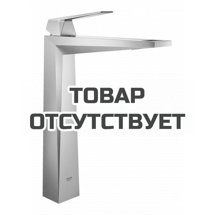 Смеситель для раковины GROHE Allure Brilliant, XL-Size, гладкий корпус, суперсталь 
