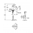 Смеситель для раковины GROHE Eurosmart, S-Size, хром 