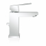 Смеситель для раковины GROHE Eurocube с донным клапаном и ограничением расхода воды, хром 