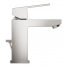 Смеситель для раковины GROHE Eurocube с донным клапаном, суперсталь 