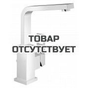 Смеситель для раковины GROHE Eurocube с донным клапаном и высоким изливом, хром 