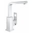 Смеситель для раковины GROHE Eurocube с донным клапаном и высоким изливом, хром 