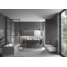 Смеситель для биде GROHE Eurocube с донным клапаном, темный графит матовый 