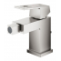 Смеситель для биде GROHE Eurocube с донным клапаном, суперсталь 