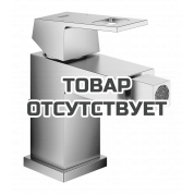 Смеситель для биде GROHE Eurocube с донным клапаном, суперсталь 