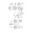Смеситель для ванны GROHE Eurocube, хром 