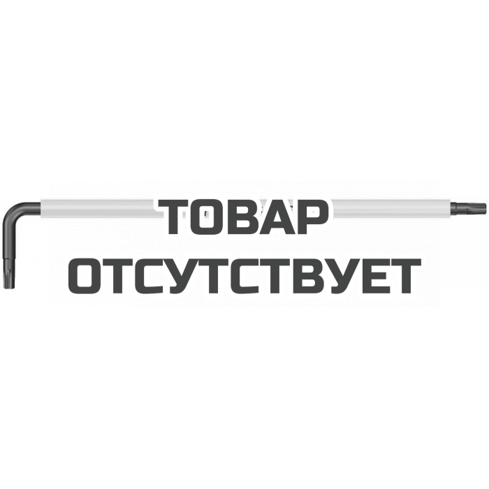 Г-образный ключ WERA 967 SXL HF TORX Multicolour с фиксацией удлиненный TX 15 x 123 мм 024474