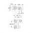 Смеситель для душа GROHE Eurocube, хром 