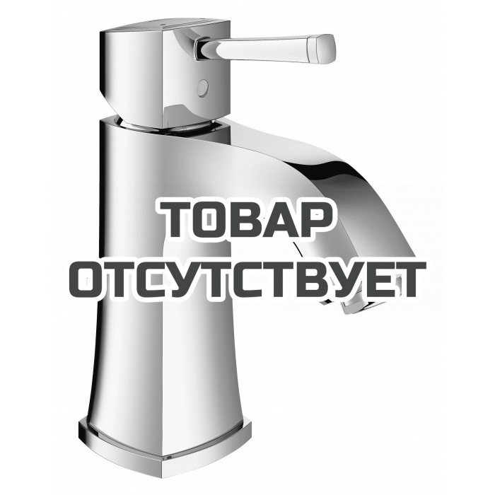 Смеситель для раковины GROHE Grandera с донным клапаном, хром/золото 