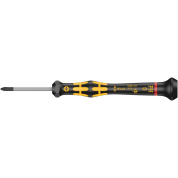 Отвёртка WERA 1550 PH ESD Kraftform Micro крестовая антистатическая прецизионная PH 0 x 40 мм 030119