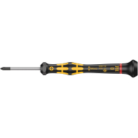 Отвёртка WERA 1550 PH ESD Kraftform Micro крестовая антистатическая прецизионная PH 0 x 40 мм 030119