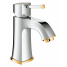 Смеситель для раковины GROHE Grandera, хром/золото 