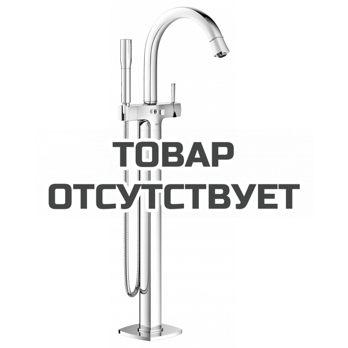 Внешняя часть смесителя для ванны GROHE Grandera напольного монтажа, хром/золото 