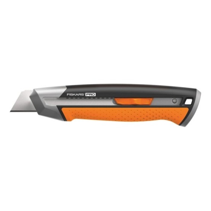 Нож строительный Fiskars 25 мм CarbonMax