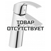 Смеситель для раковины GROHE Eurosmart с цепочкой и средним изливом, хром 