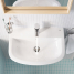 Смеситель для раковины GROHE BauEdge с ограничителем температуры и рычажным донным клапаном, S-Size, хром 
