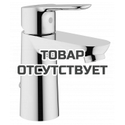 Смеситель для раковины GROHE BauEdge с цепочкой, S-Size, хром 