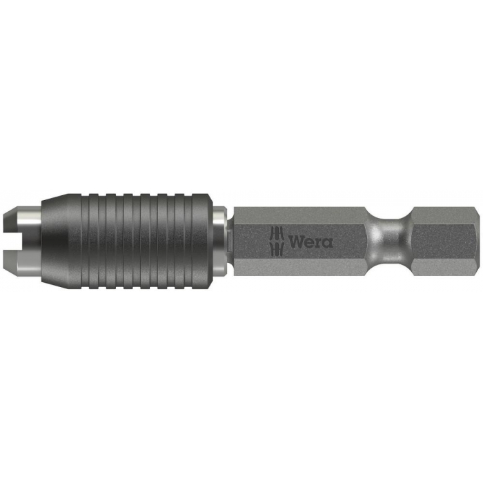 Битодержатель универсальный WERA 898/4/9-21 быстросъёмный 1/4" E6.3, для бит 4 мм Halfmoon/HIOS, 50 мм 051500