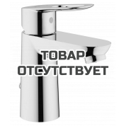 Смеситель для раковины GROHE BauLoop с цепочкой, хром 