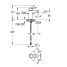 Смеситель для раковины GROHE BauLoop, S-Size, хром 