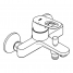 Смеситель для ванны GROHE BauLoop, хром 
