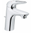 Смеситель для раковины GROHE Eurostyle с донным клапаном и энергосберегающим картриджем, хром 