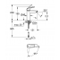 Смеситель для раковины GROHE Eurosmart, M-Size, хром 