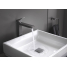 Смеситель для раковины GROHE Eurocube, темный графит матовый 